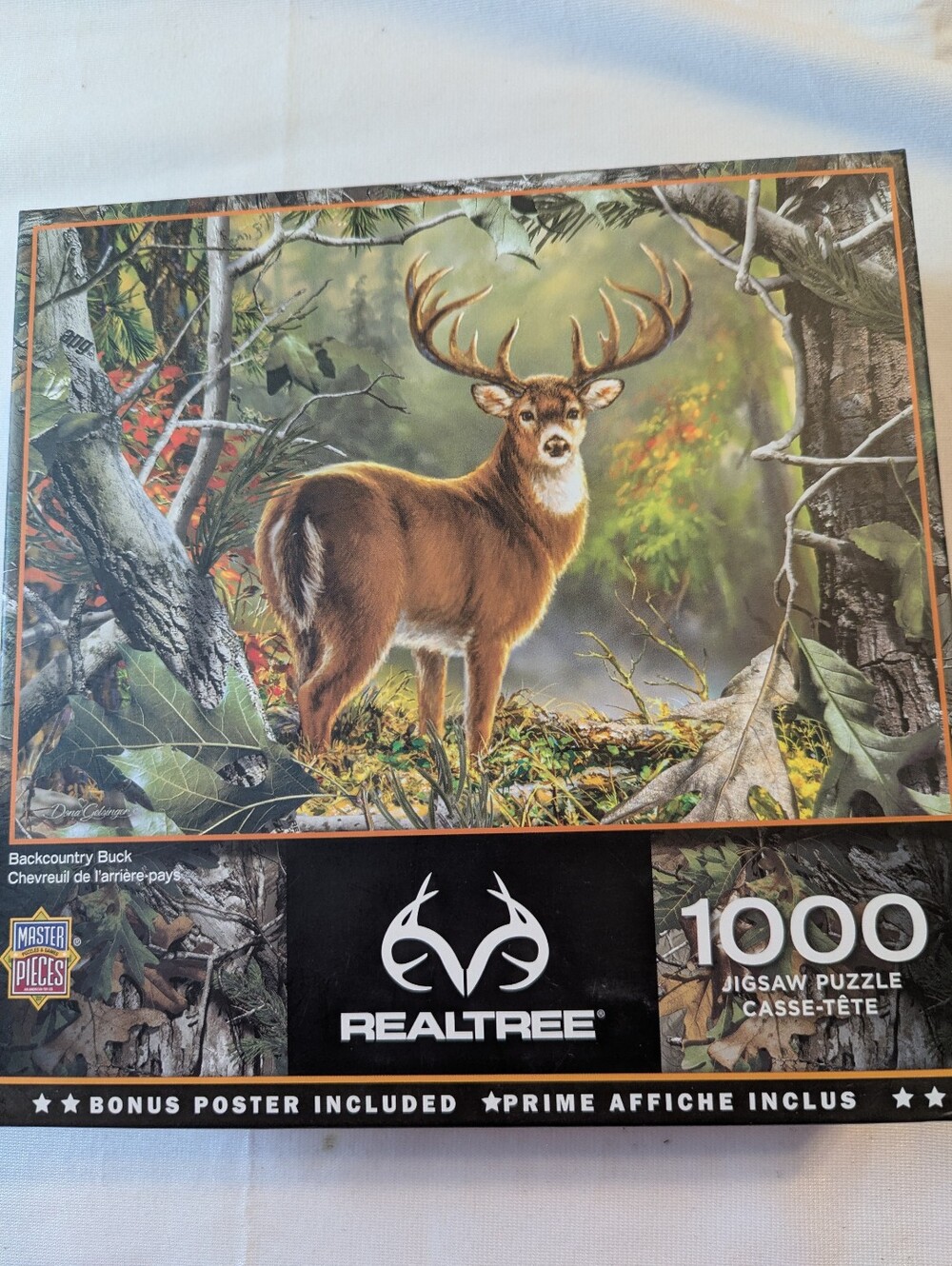 Realtree Backcountry Buck 1000 Piece Jigsaw Puzzle By Master Pieces